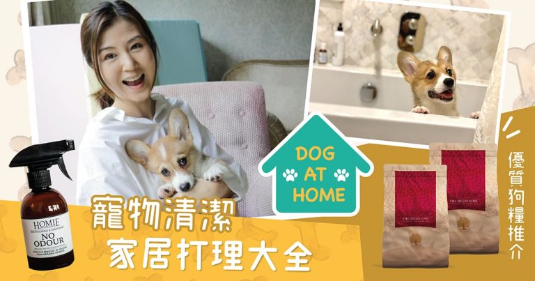 DOG AT HOME寵物清潔、家居打理大全＋優質狗糧推介