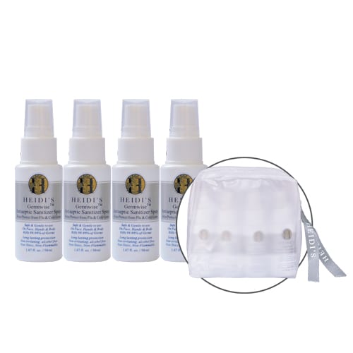 Heidi's 無酒精殺菌迷你噴霧套裝 - HEIDI’S 無酒精殺菌迷你噴霧50毫升4支