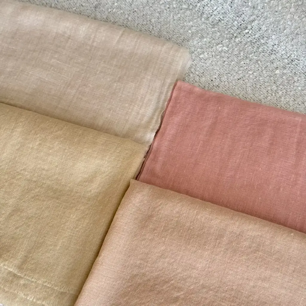 Kawaarashi Studio 100% Cashmere Thin Scarf - Handwoven from premium Kashmir cashmere fibers, fineness 13-15 microns, finer