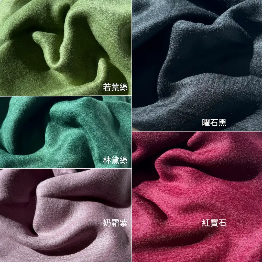 Kawaarashi Studio 100% Cashmere Thin Scarf - Handwoven from premium Kashmir cashmere fibers, fineness 13-15 microns, finer