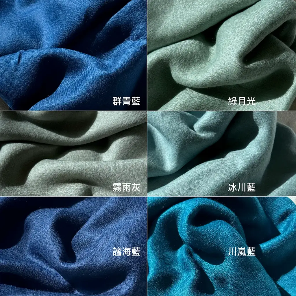 Kawaarashi Studio 100% Cashmere Thin Scarf - Handwoven from premium Kashmir cashmere fibers, fineness 13-15 microns, finer