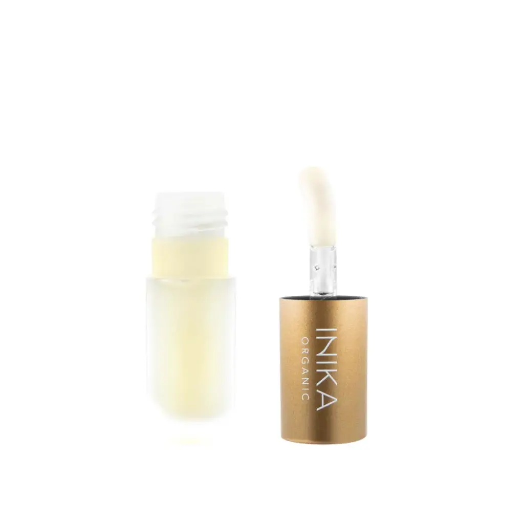 Inika Organic  有機水光膠原唇油 - INIKA 有機水光膠原唇油以金合歡膠原蛋白、植物角鯊烷及補骨脂酚，提供深度唇部滋潤、抗老修護及自然水光妝效
