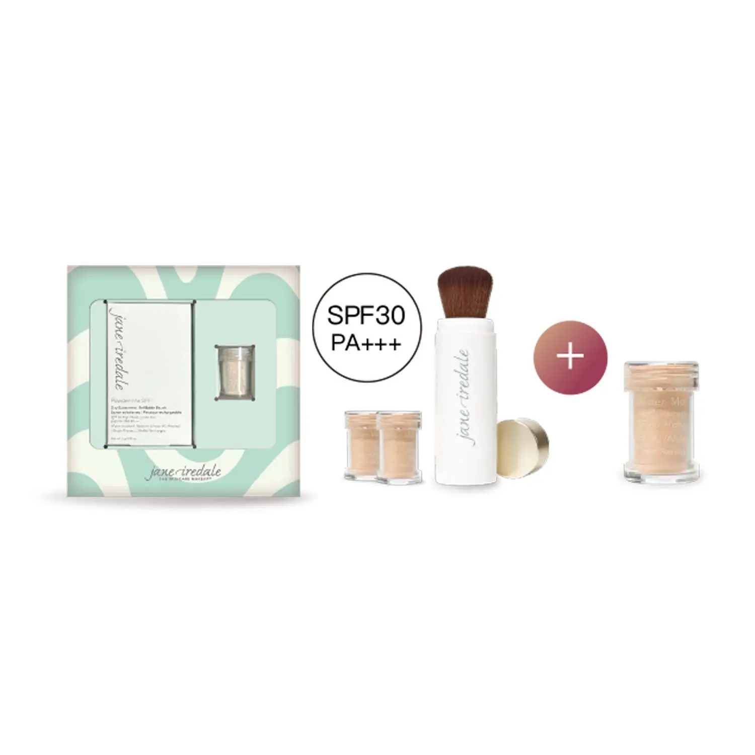 Jane Iredale Powder-Me Brush Combo Set - Image 2