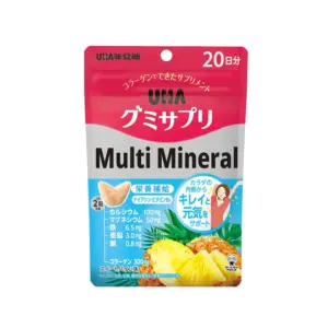 UHA味覺糖 綜合礦物質 菠蘿味 營養補充軟糖 (20日)