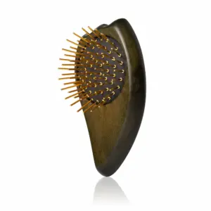 24K Gua Sha Hair & Scalp Brush & Massager: Ghost Edition