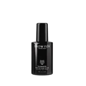 SNOW FOX Tetrapeptide Hair and Scalp Serum 100ml bottle, front