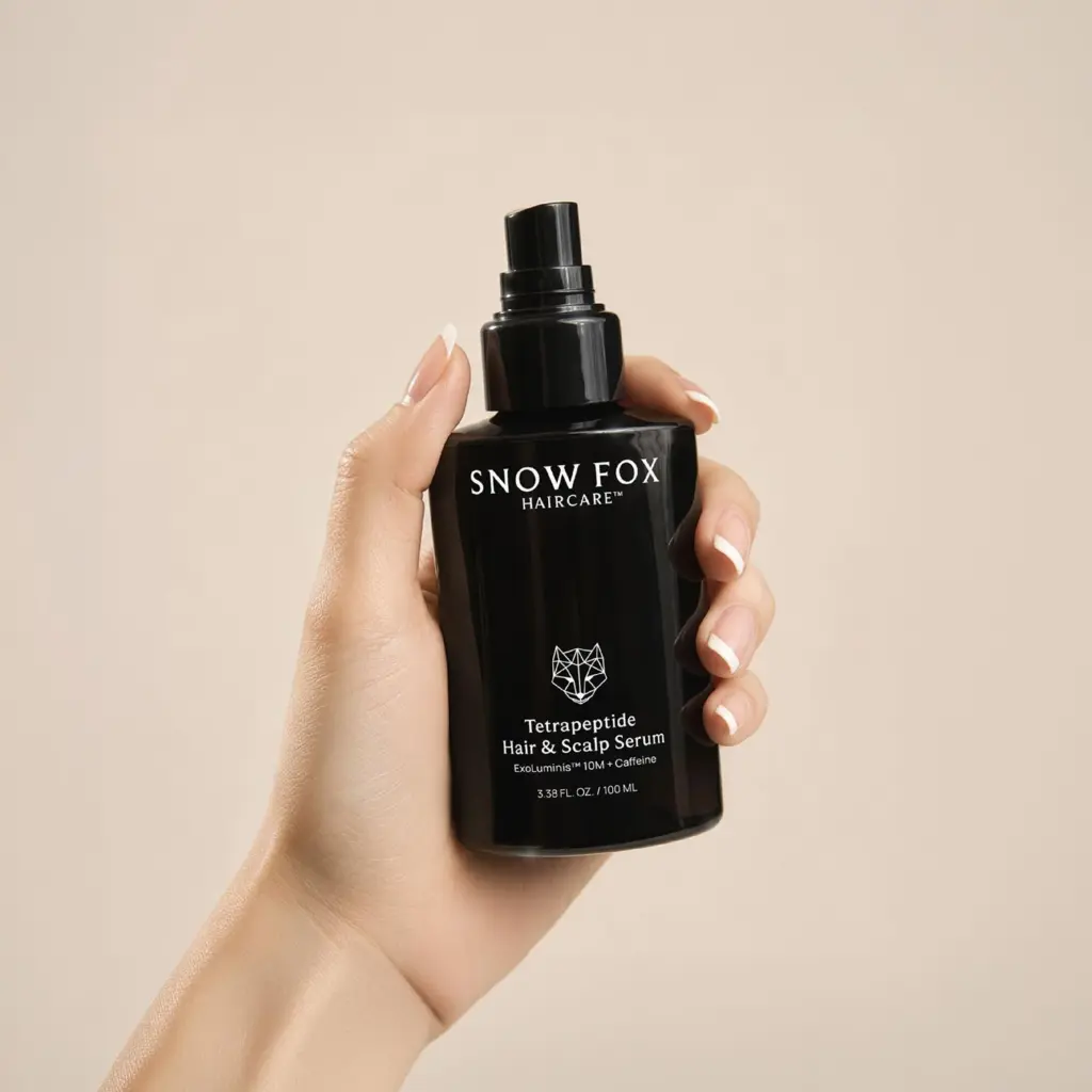 SNOW FOX Tetrapeptide Hair and Scalp Serum 100ml texture