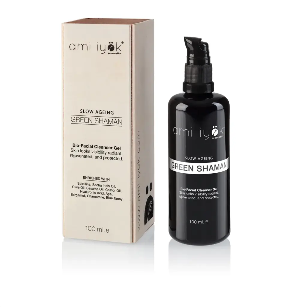 Ami iyök Green Shaman Bio Facial Cleanser Gel