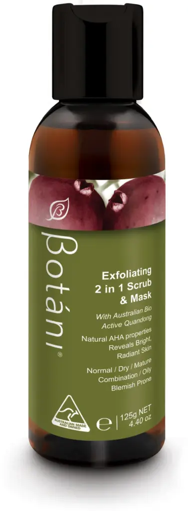 Botani 活力亮肌去角質2合1磨砂面膜