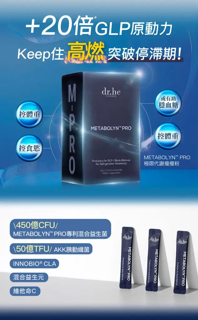 dr.he METABOLYN™ PRO 極限代謝瘦瘦粉