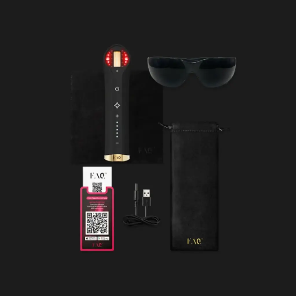 FAQ 502 Full-Spectrum Red Light Skin Rejuvenation Device