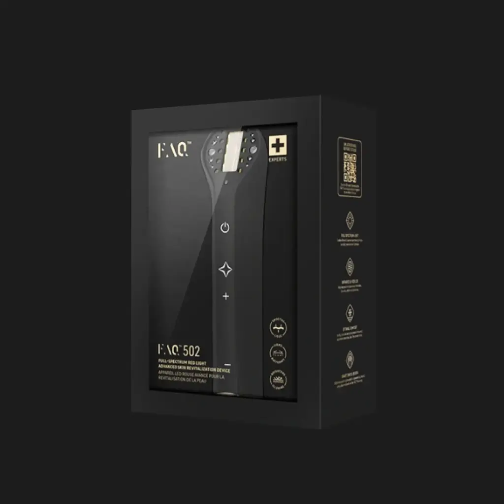 FAQ 502 Full-Spectrum Red Light Skin Rejuvenation Device