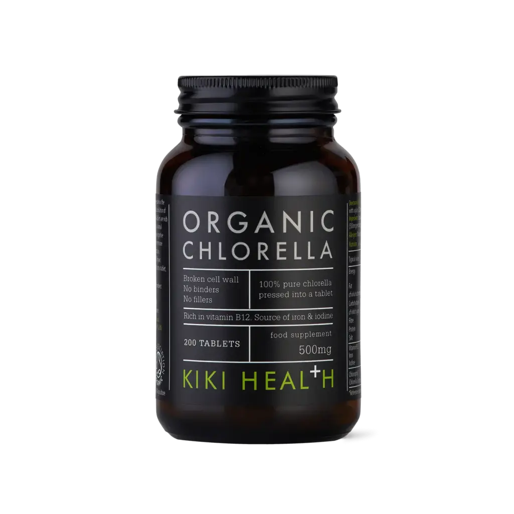 KIKI Health Organic Chlorella Tablets 100%破壁有機小球藻片