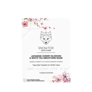 Snow Fox Japanese Cherry Blossom & White Tea Smoothing Mask 日本櫻花白茶嫩滑面膜