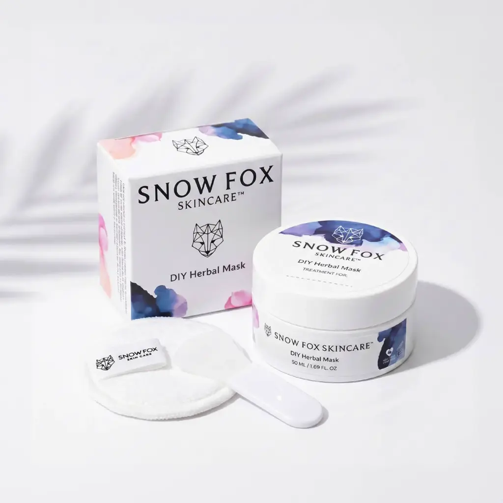 Snow Fox DIY Herbal Mask 專屬純素調配面膜