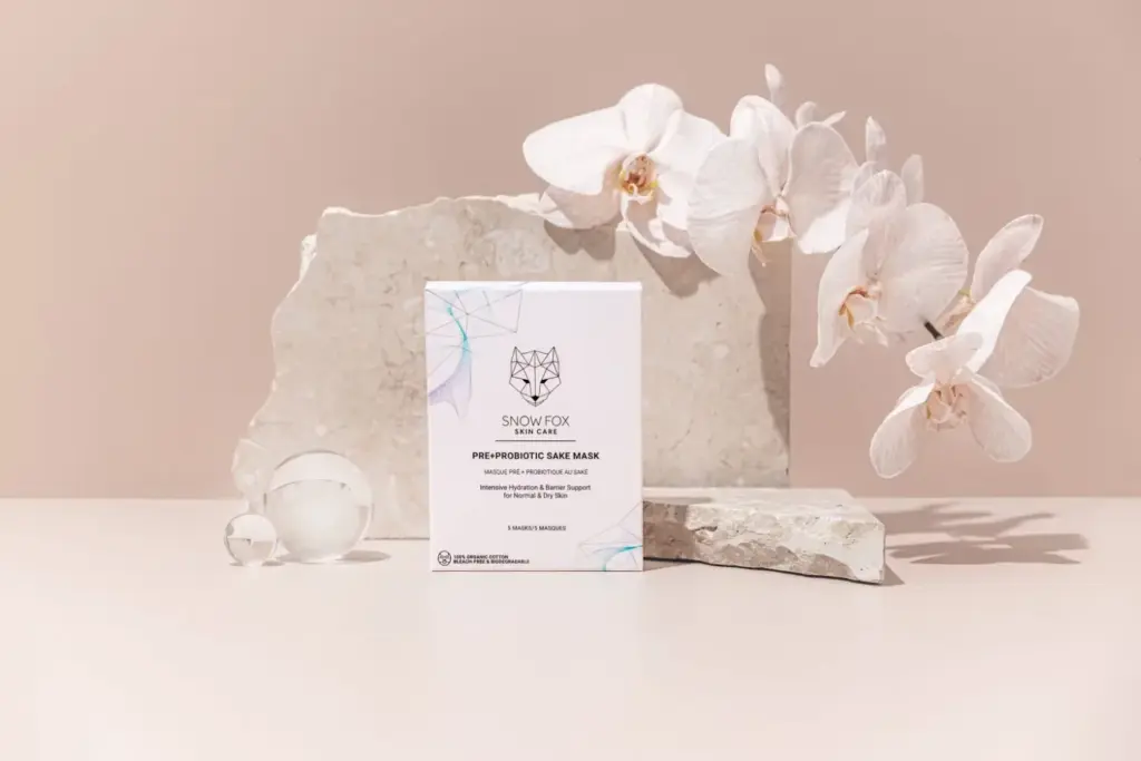 Snow Fox Pre + Probiotic Sake Mask