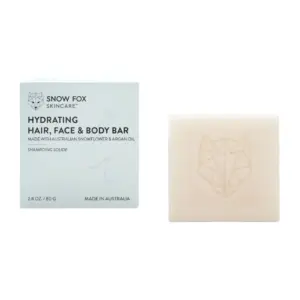 Snow Fox Hydrating Hair, Face & Body Bar 雪花保濕洗護磚