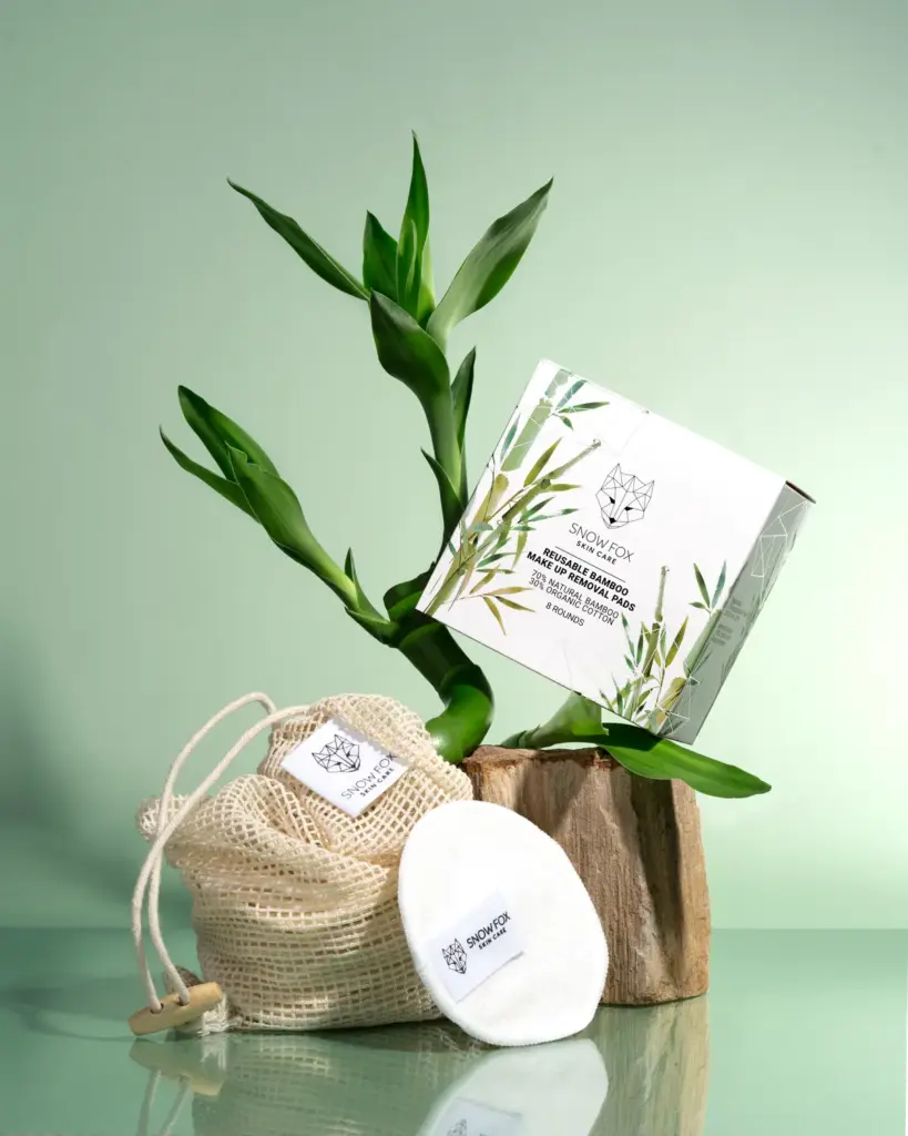 Snow Fox Reusable Bamboo Make Up Removal Pads 環保竹潔膚卸妝棉
