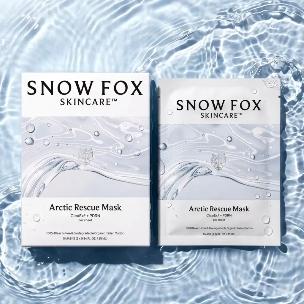 Snow Fox Arctic Rescue Mask 北極外泌PDRN急救面膜