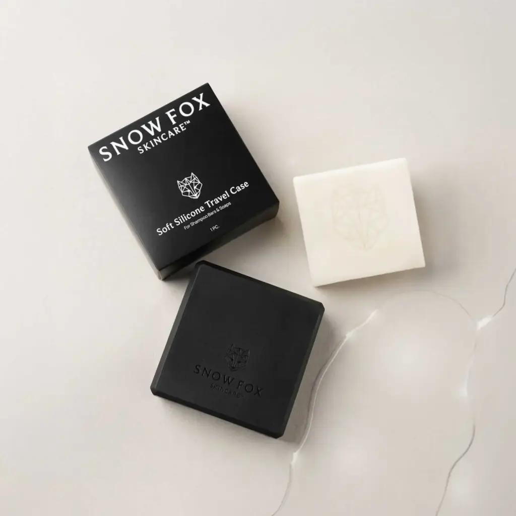 Snow Fox Soft Silicone Travel Case 洗護磚隨行盒