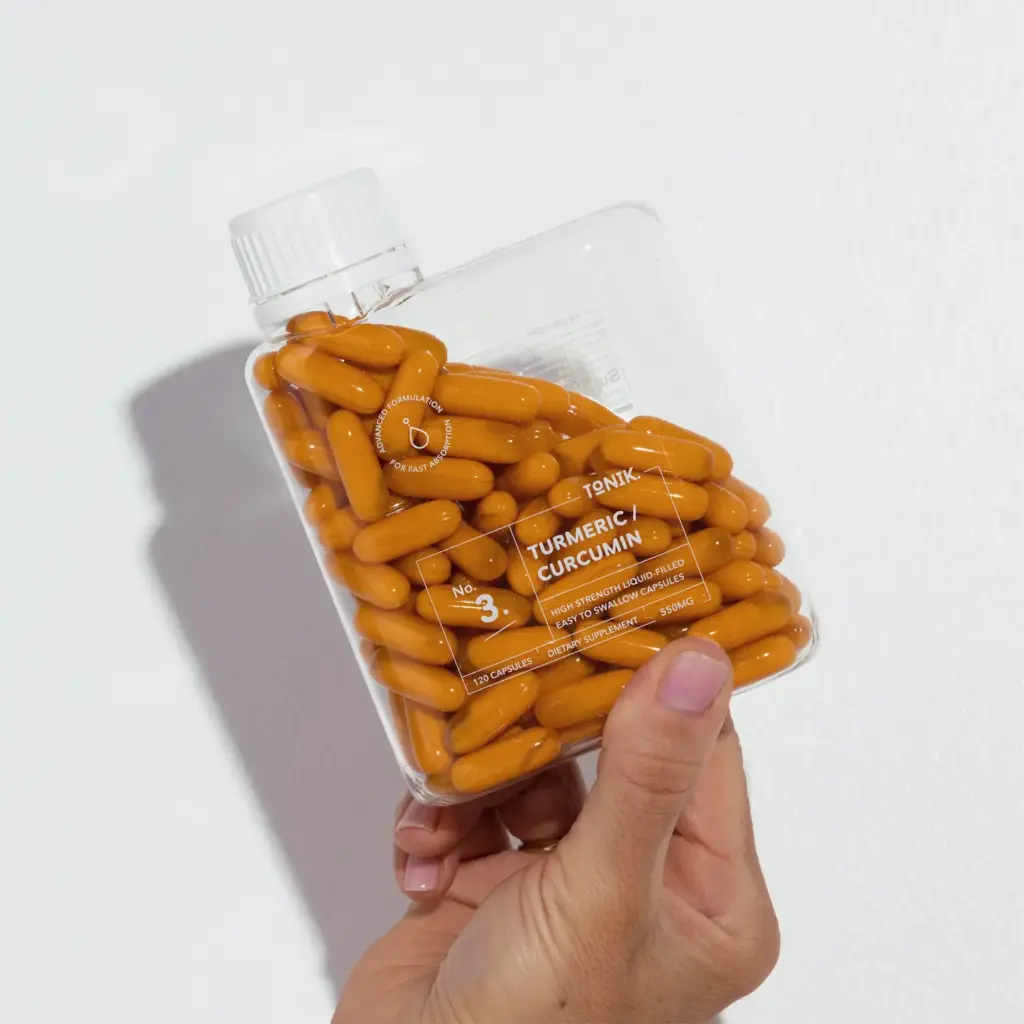 Tonik Organic Turmeric Capsules 有機薑黃膠囊