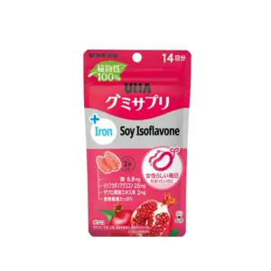 Gummy Supplement Iron + Soy Isoflavone x 14 days (28 pcs) 鐵及大豆異黃酮紅石榴味營養補充軟糖 (14日)