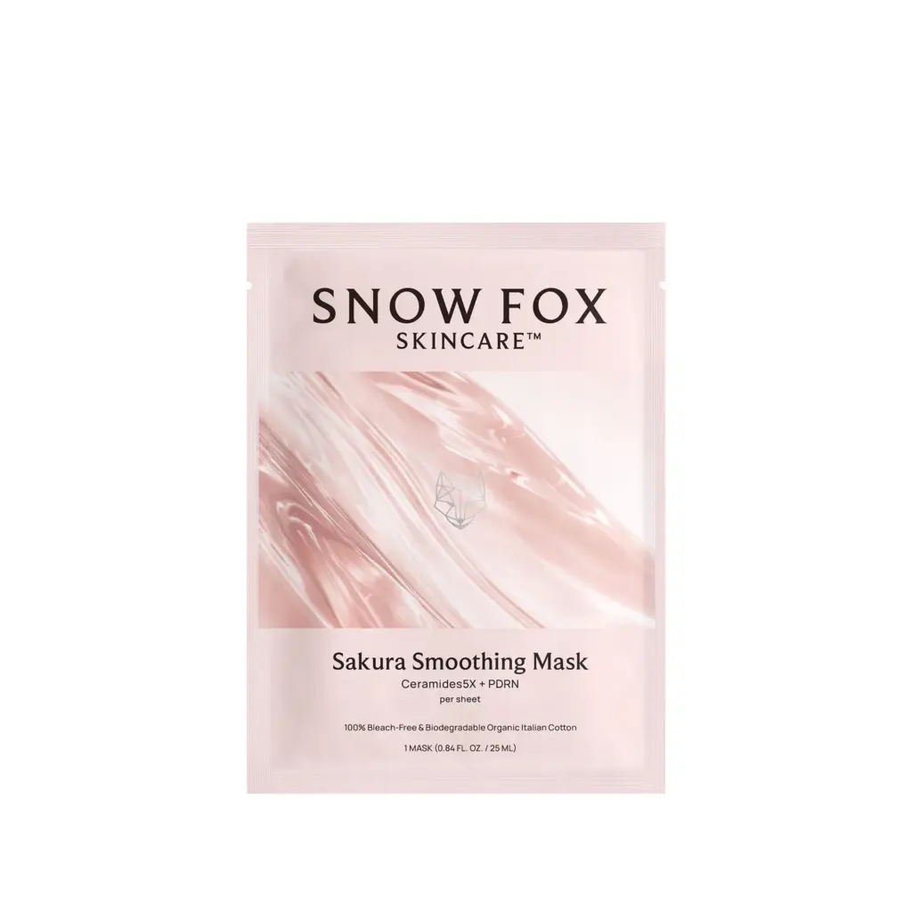 Snow Fox Sakura Smoothing Mask 櫻花 PDRN 嫩滑肌面膜