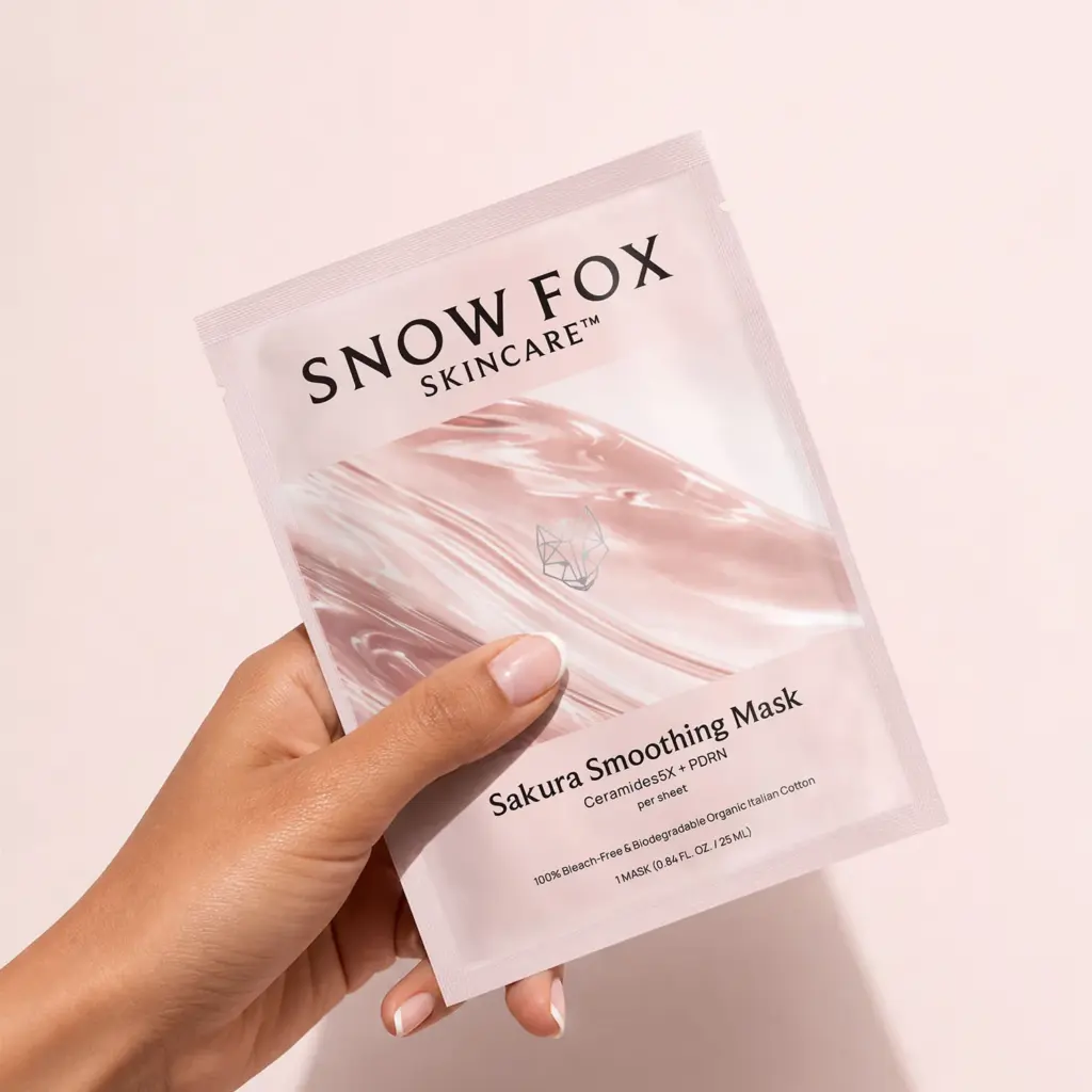 Snow Fox Sakura Smoothing Mask 櫻花 PDRN 嫩滑肌面膜