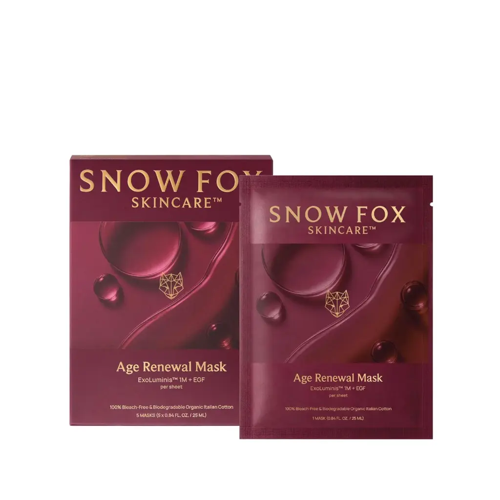 Snow Fox Age Renewal 人參外泌煥顏面膜